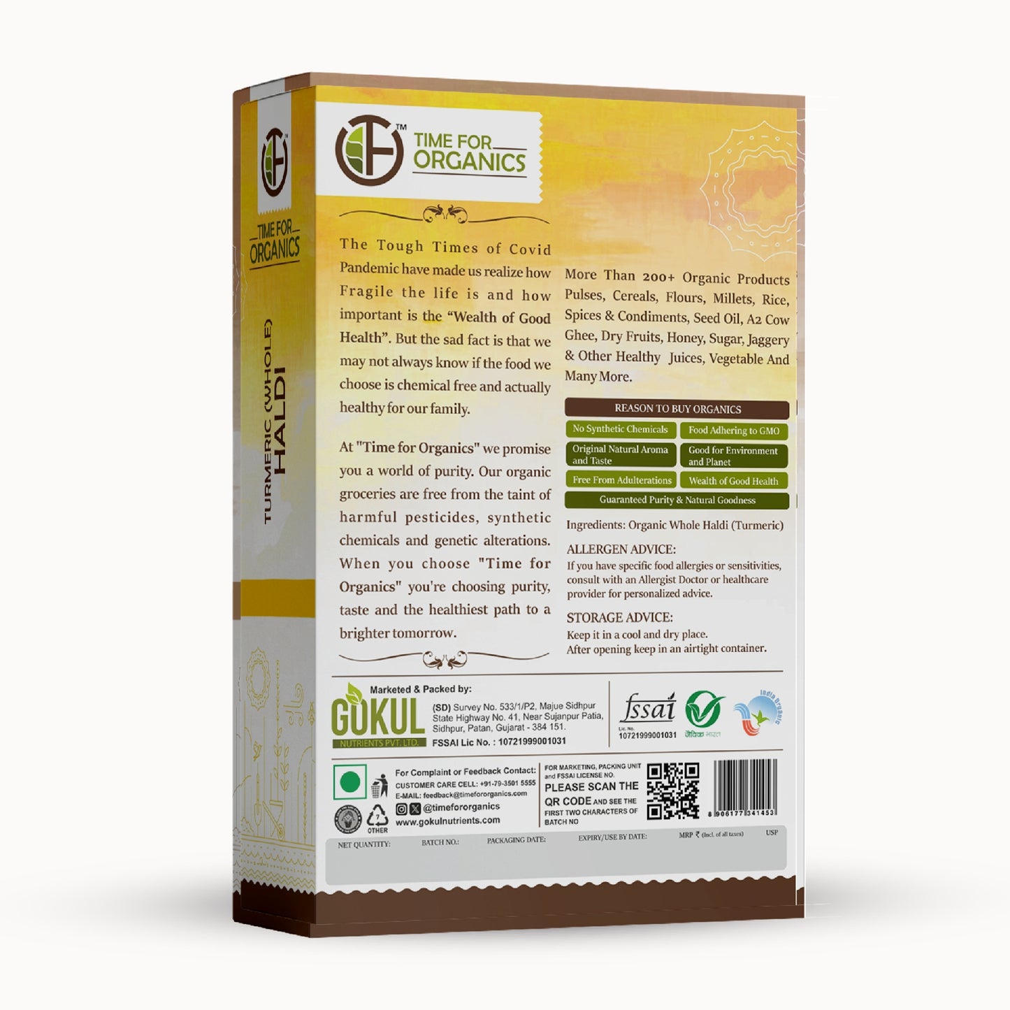 Turmeric (Whole) Haldi