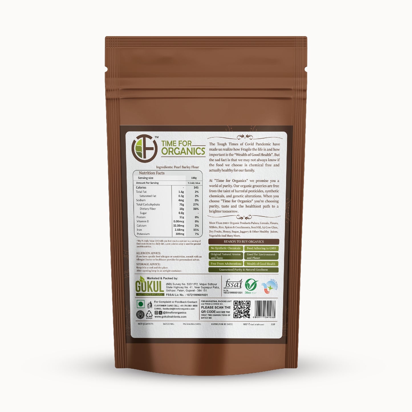 Pearl Barley Flour