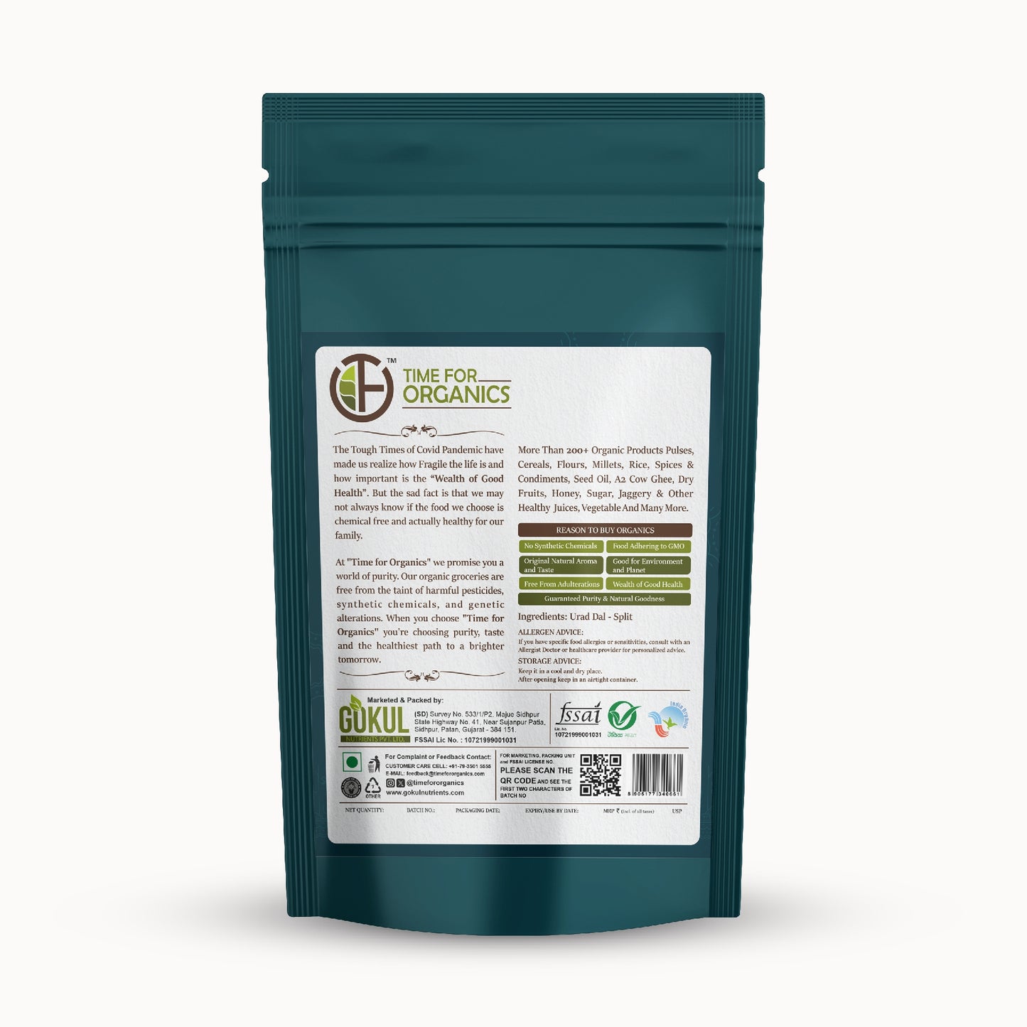 Split Black Gram Urad Dal