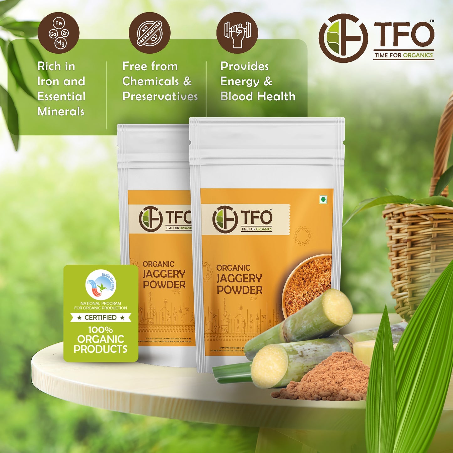 Organic Jaggery Powder