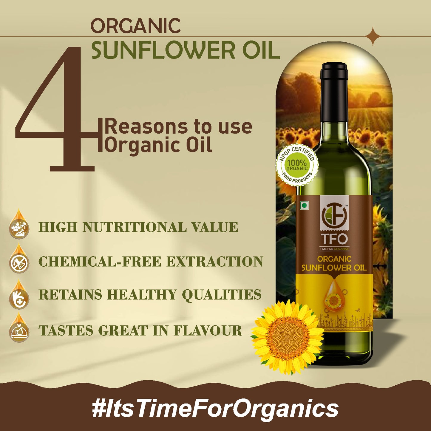 Organic Sunflower Oil