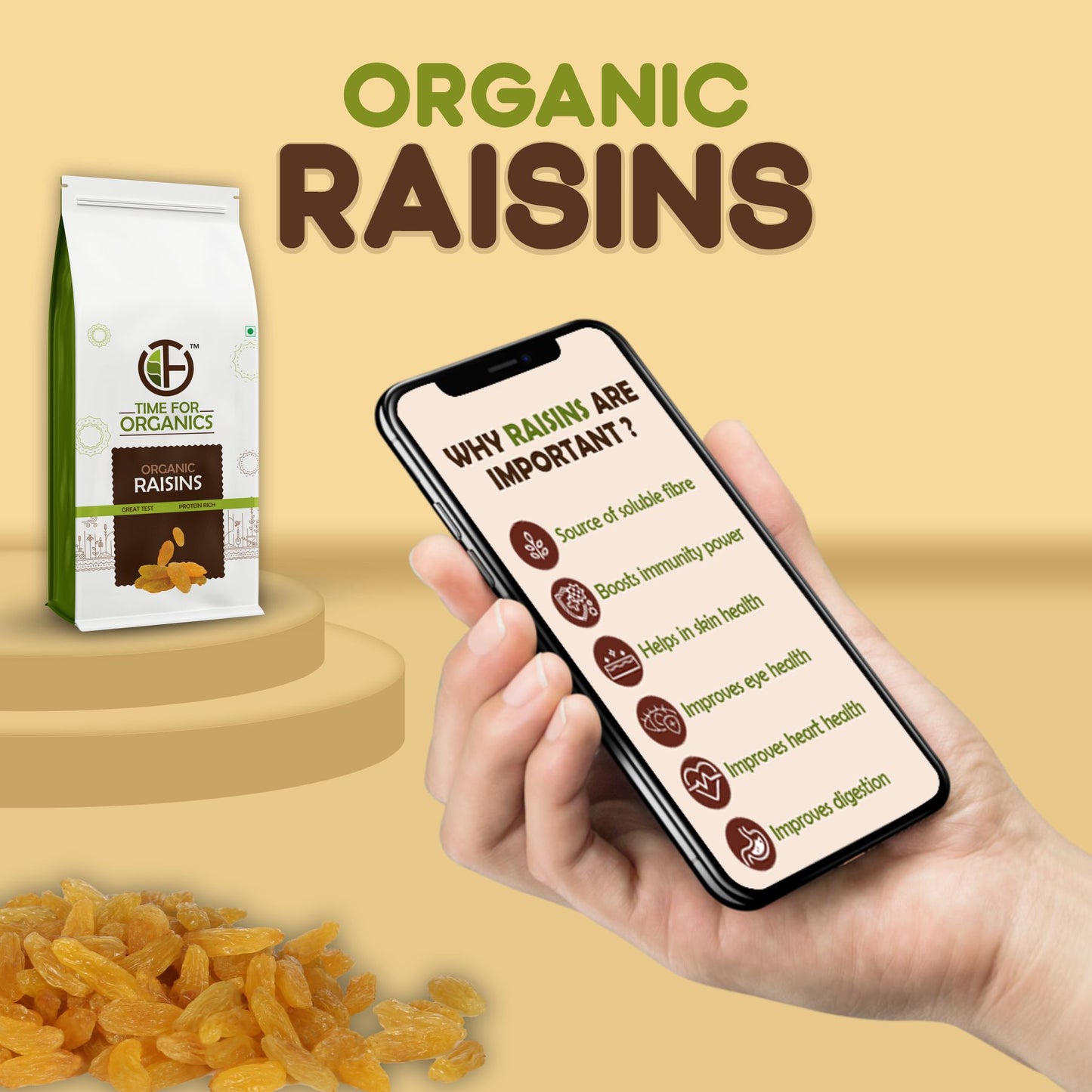 Organic Raisins