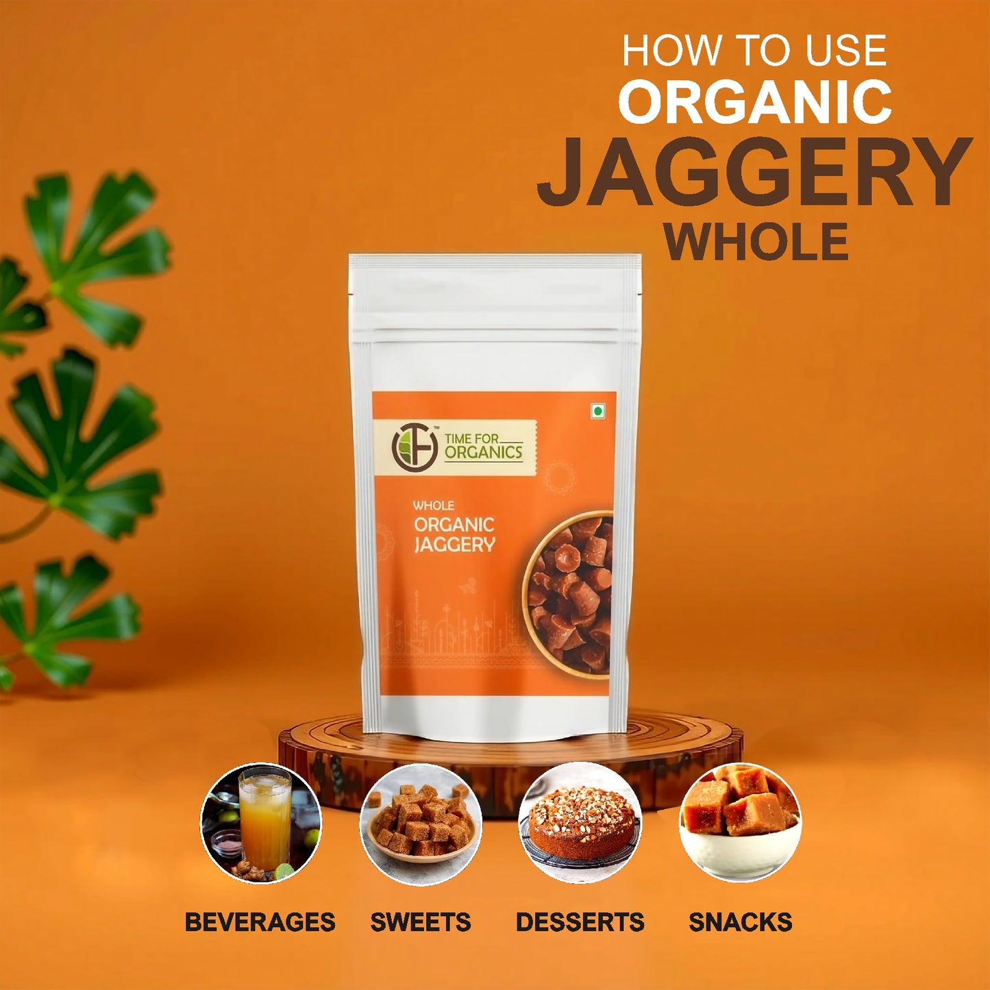 Whole Organic Jaggery