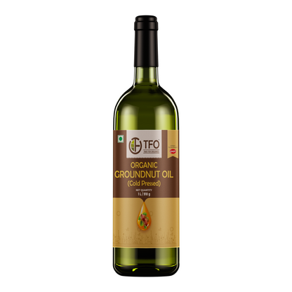 Organic Groundnut Oil (Cold Pressed)