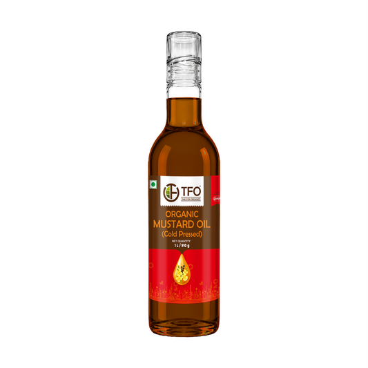 Organic Mustard Oil (Cold Pressed)