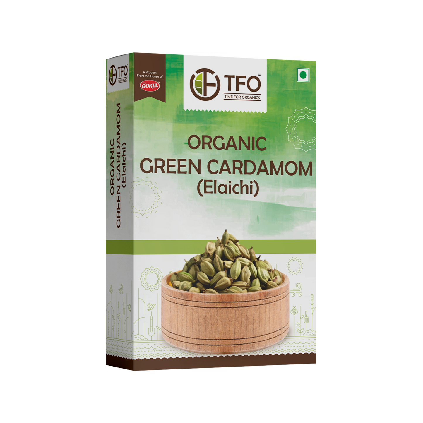 Organic Green Cardamom (Elaichi)