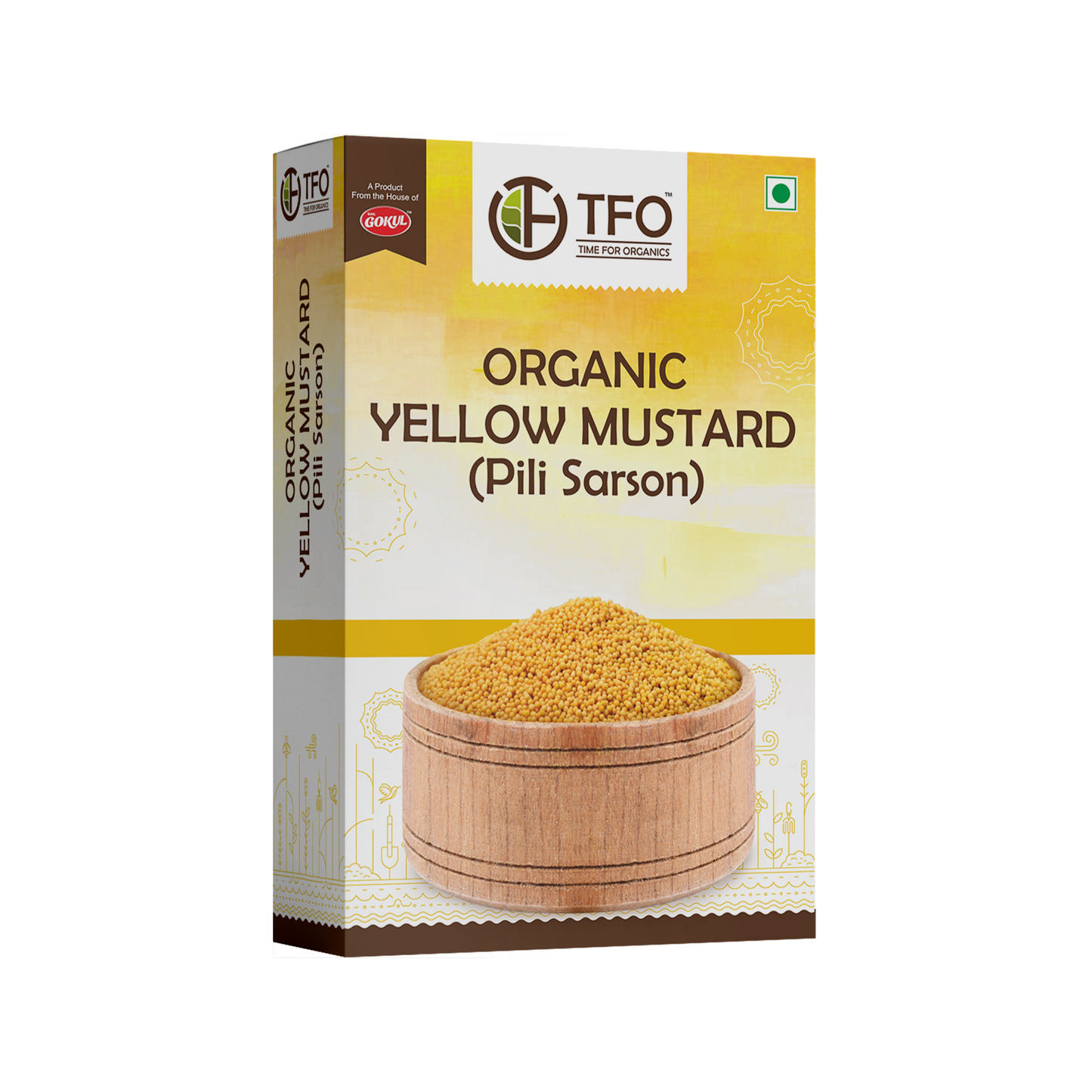 Organic Yellow Mustard (pili Sarson)