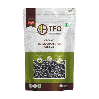 Organic Black Gram Split (Urad Dal)