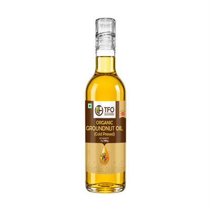 Organic Groundnut Oil (Cold Pressed)