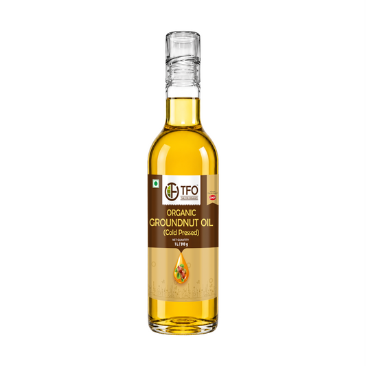 Organic Groundnut Oil (Cold Pressed)
