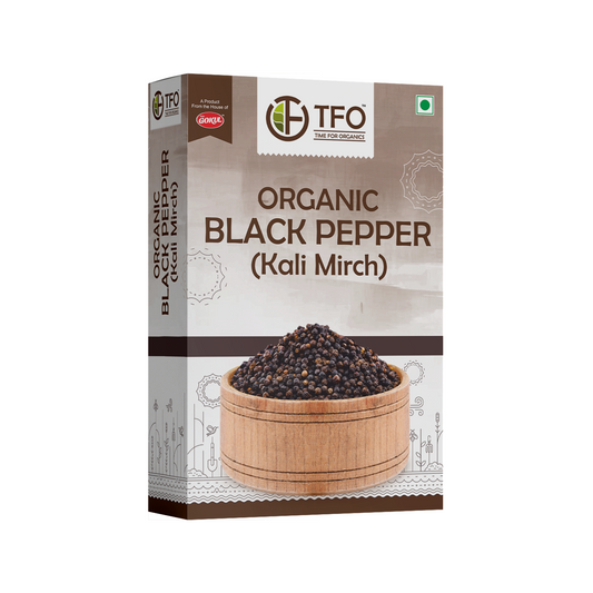 Organic Black Pepper (Kali Mirch)