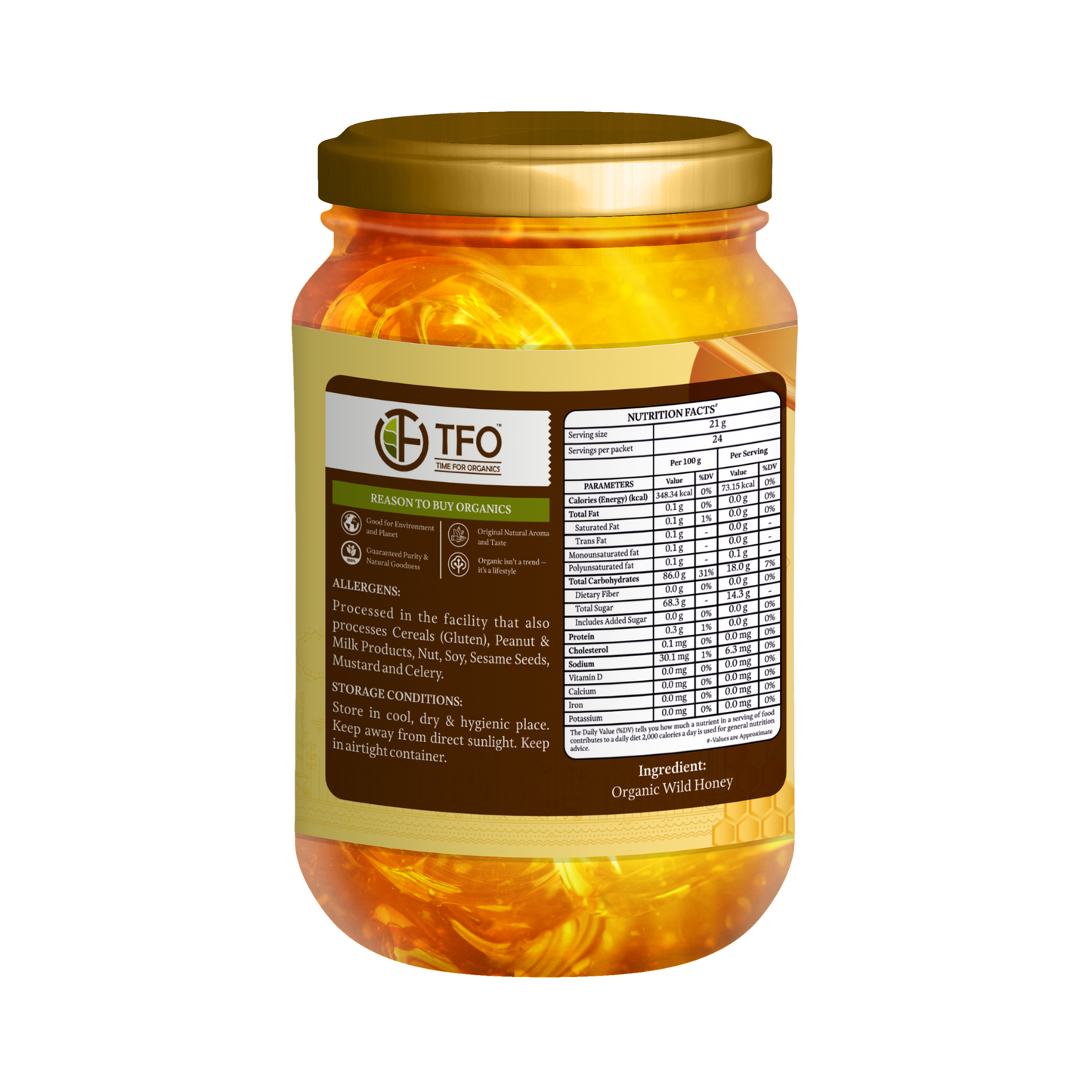 Organic Wild Forest Honey