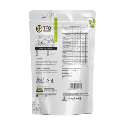 Organic Pearl Millet Flour (Bajara Flour)