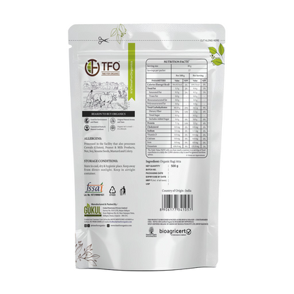 Organic Finger Millet Flour (Ragi Flour)