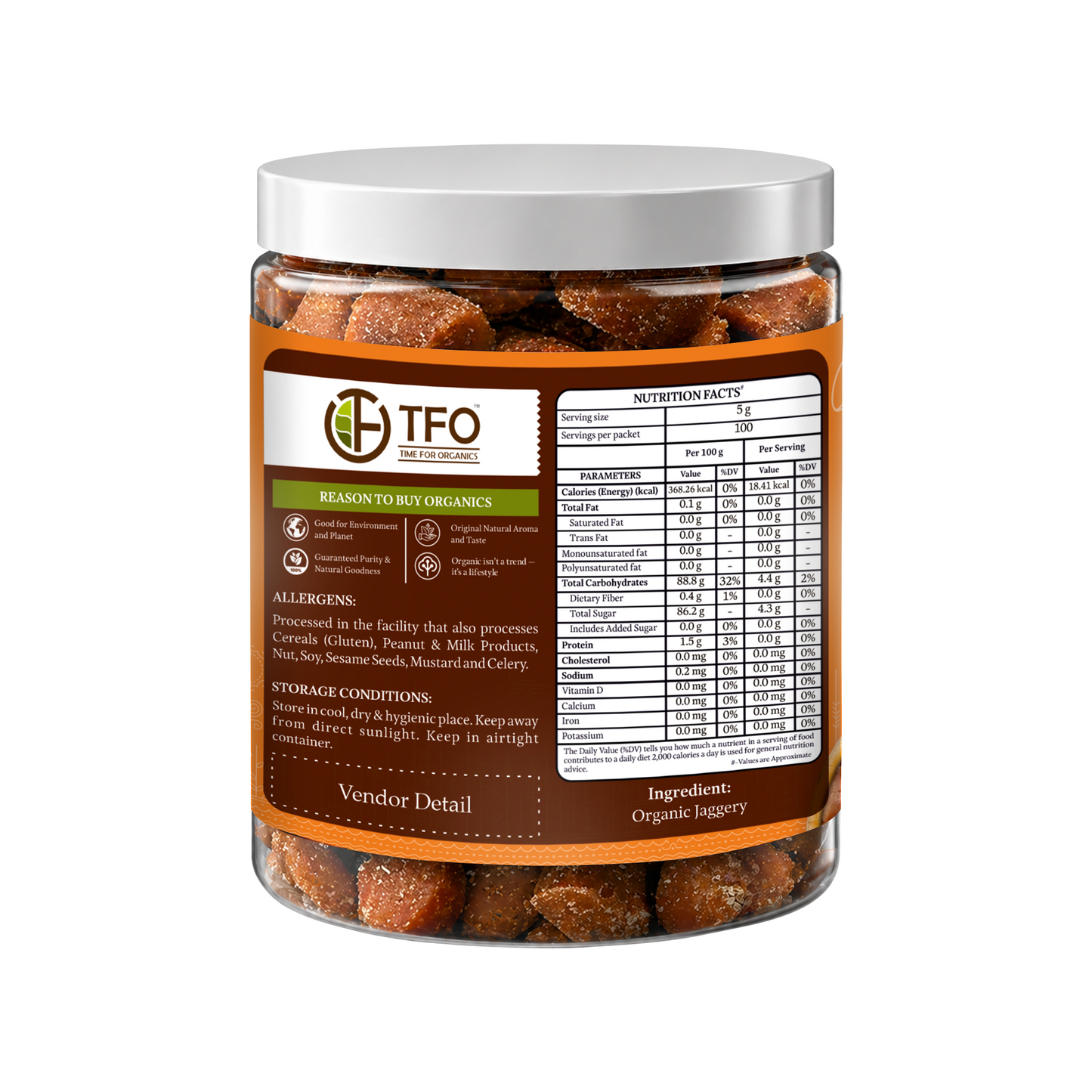 Organic Jaggery Whole (Gud)