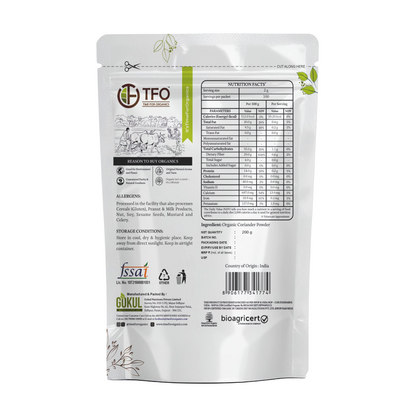 Organic Coriander Powder (Dhania Powder)