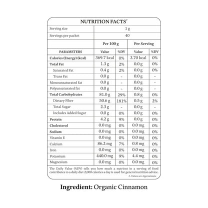 Organic Cinnamon (Dalchini)