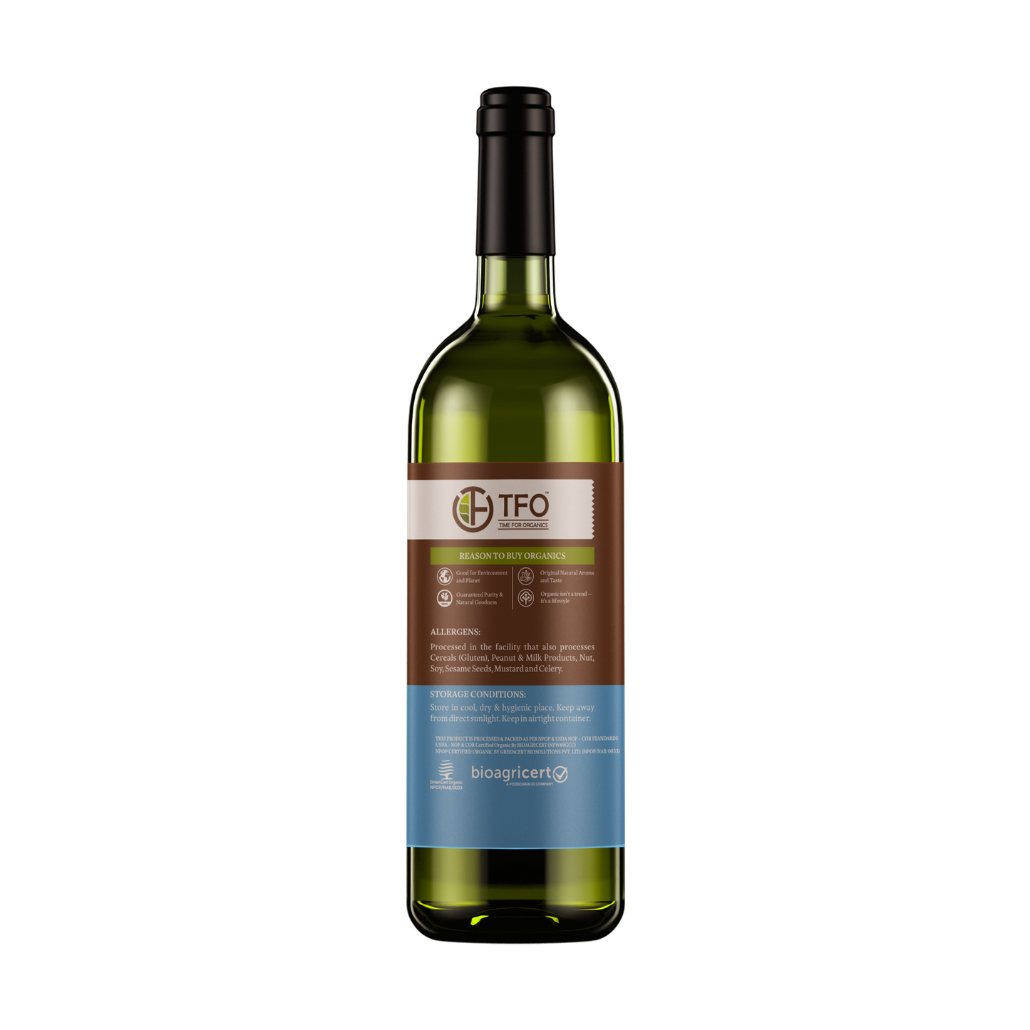 Organic Virgin Coconut Oil (Cold Pressed)