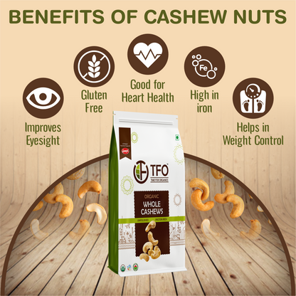 Organic Whole Cashews