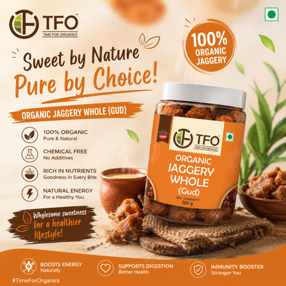 Organic Jaggery Whole (Gud)