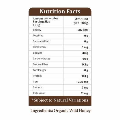 Organic Wild Honey