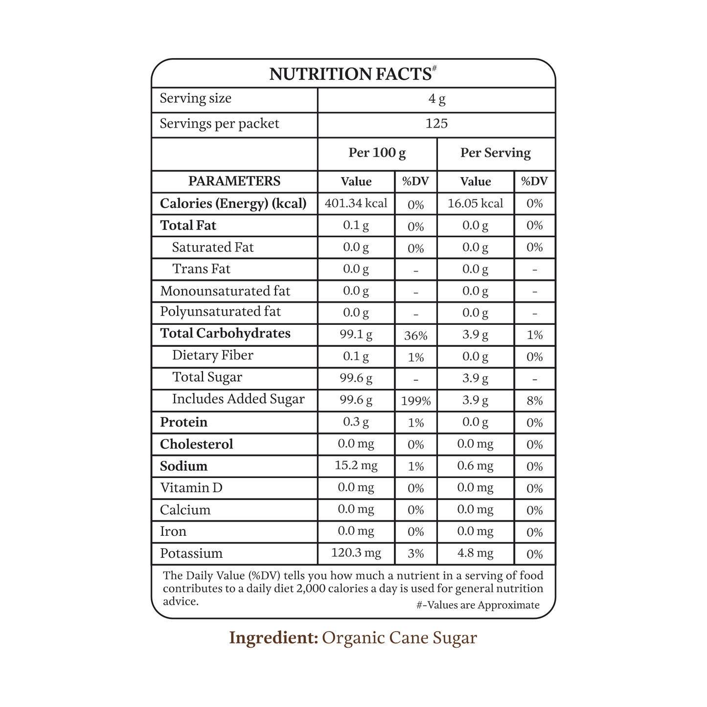 Organic Brown Sugar