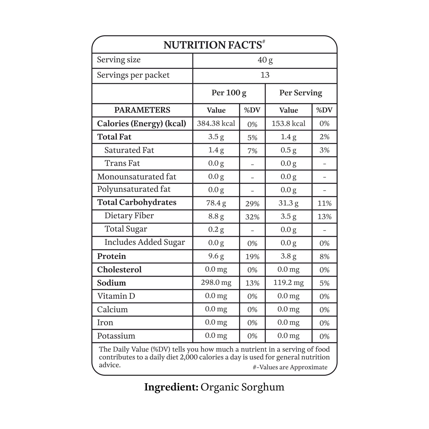Organic Sorghum Millet