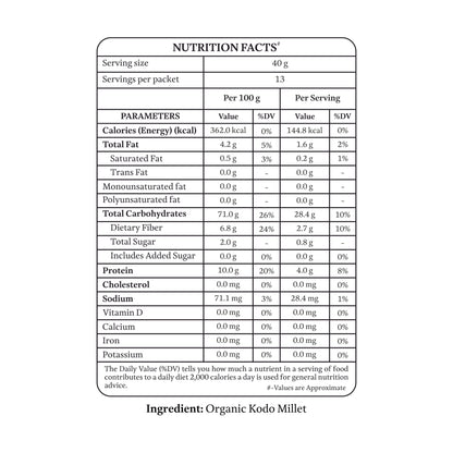 Organic Kodo Millet (Dhana)