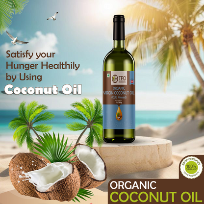 Organic Virgin Coconut Oil (Cold Pressed)