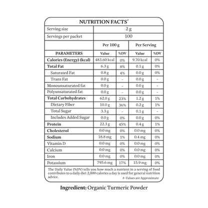 Organic Turmeric Powder (Haldi Powder)