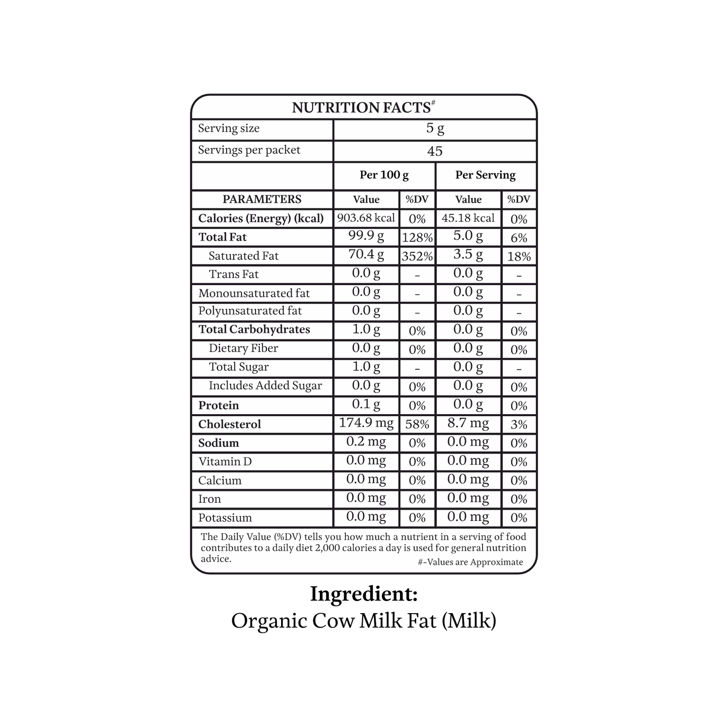 Organic A2 Desi Cow Ghee