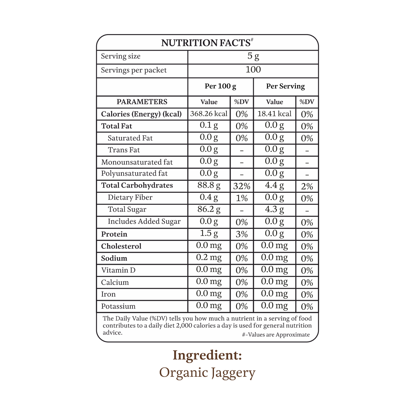 Organic Jaggery Whole (Gud)