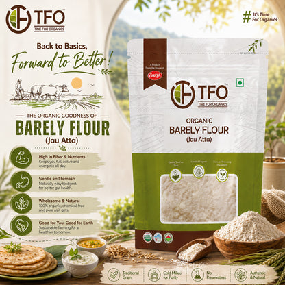 Organic Barely Flour (Jau Atta)