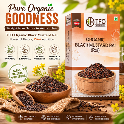 Organic Black Mustard Rai (Rai)