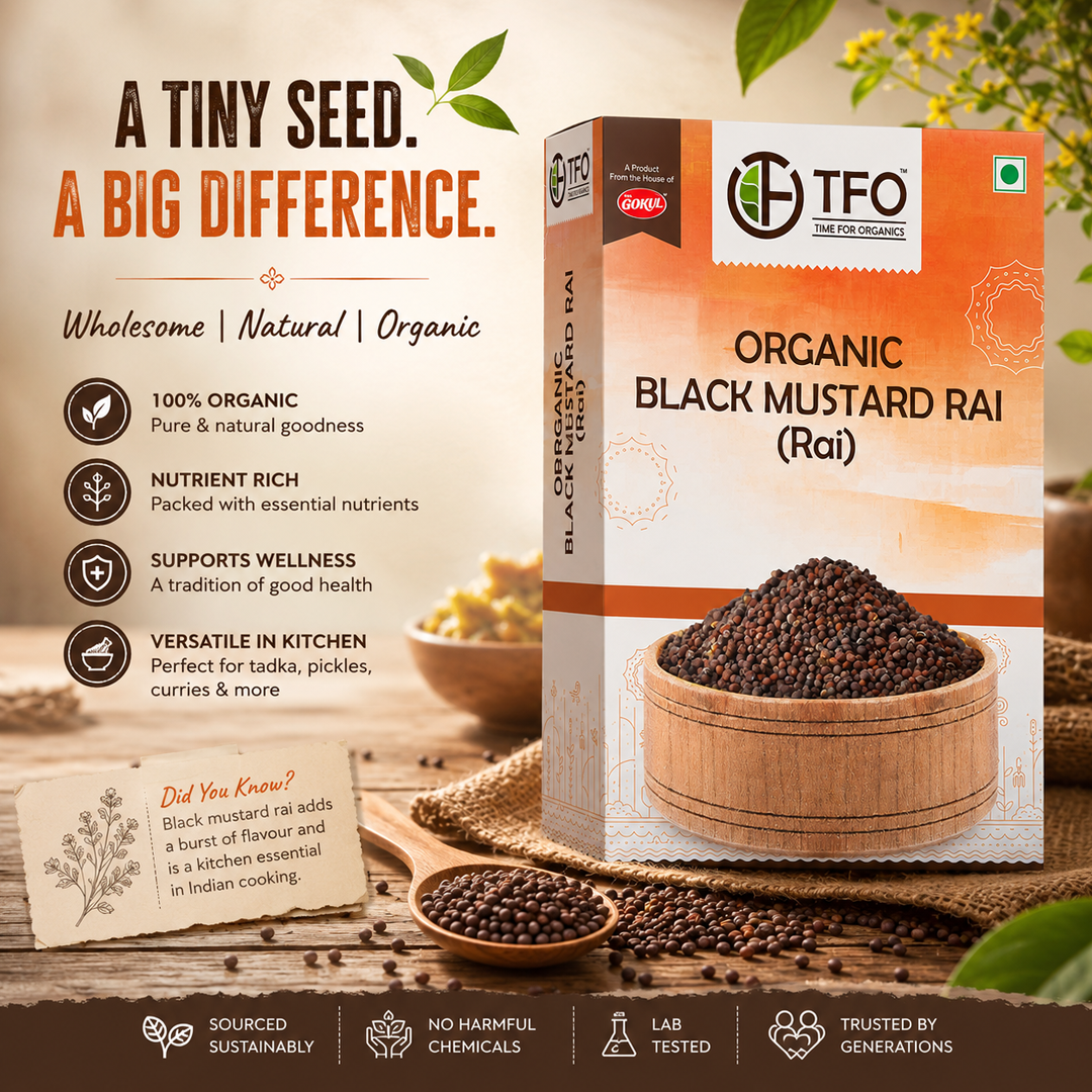 Organic Black Mustard Rai (Rai)