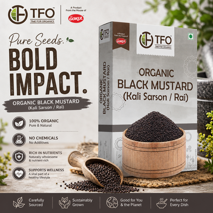 Organic Black Mustard (Kali Sarson / Rai)