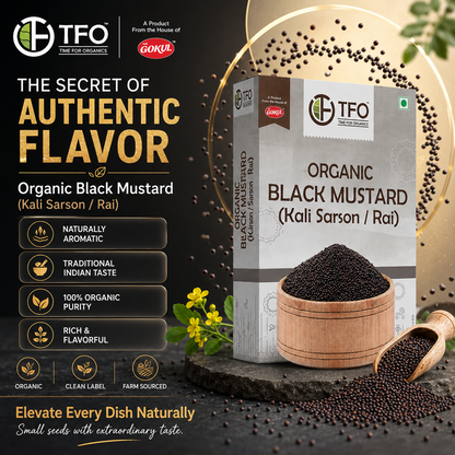 Organic Black Mustard (Kali Sarson / Rai)