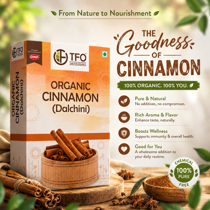 Organic Cinnamon (Dalchini)
