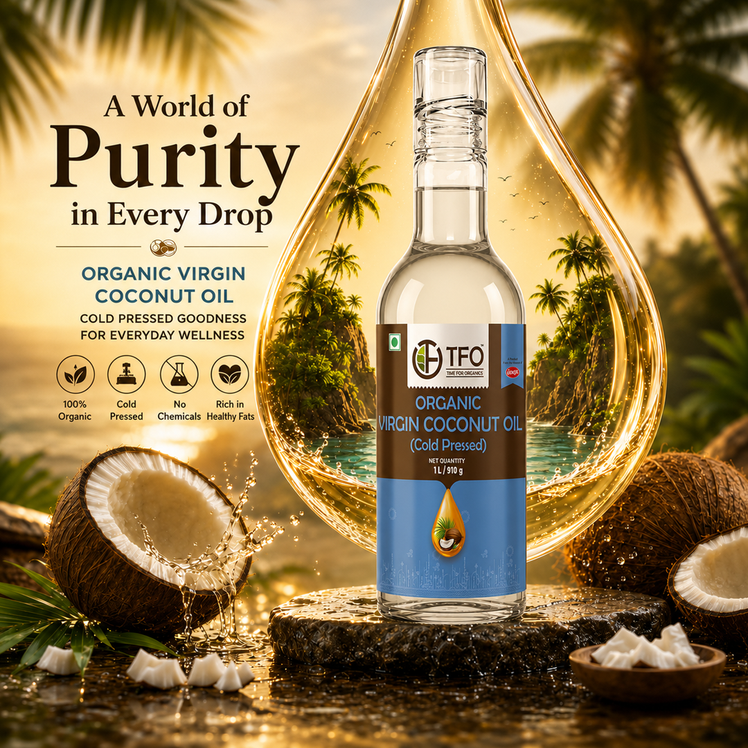 Organic Virgin Coconut Oil (Cold Pressed)