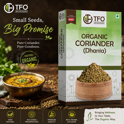 Organic Coriander (Dhania)