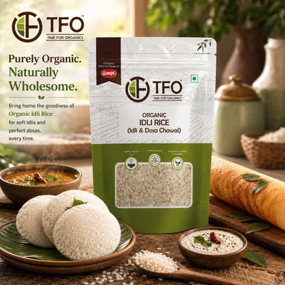 Organic Idli Rice (Idli & Dosa Chawal)
