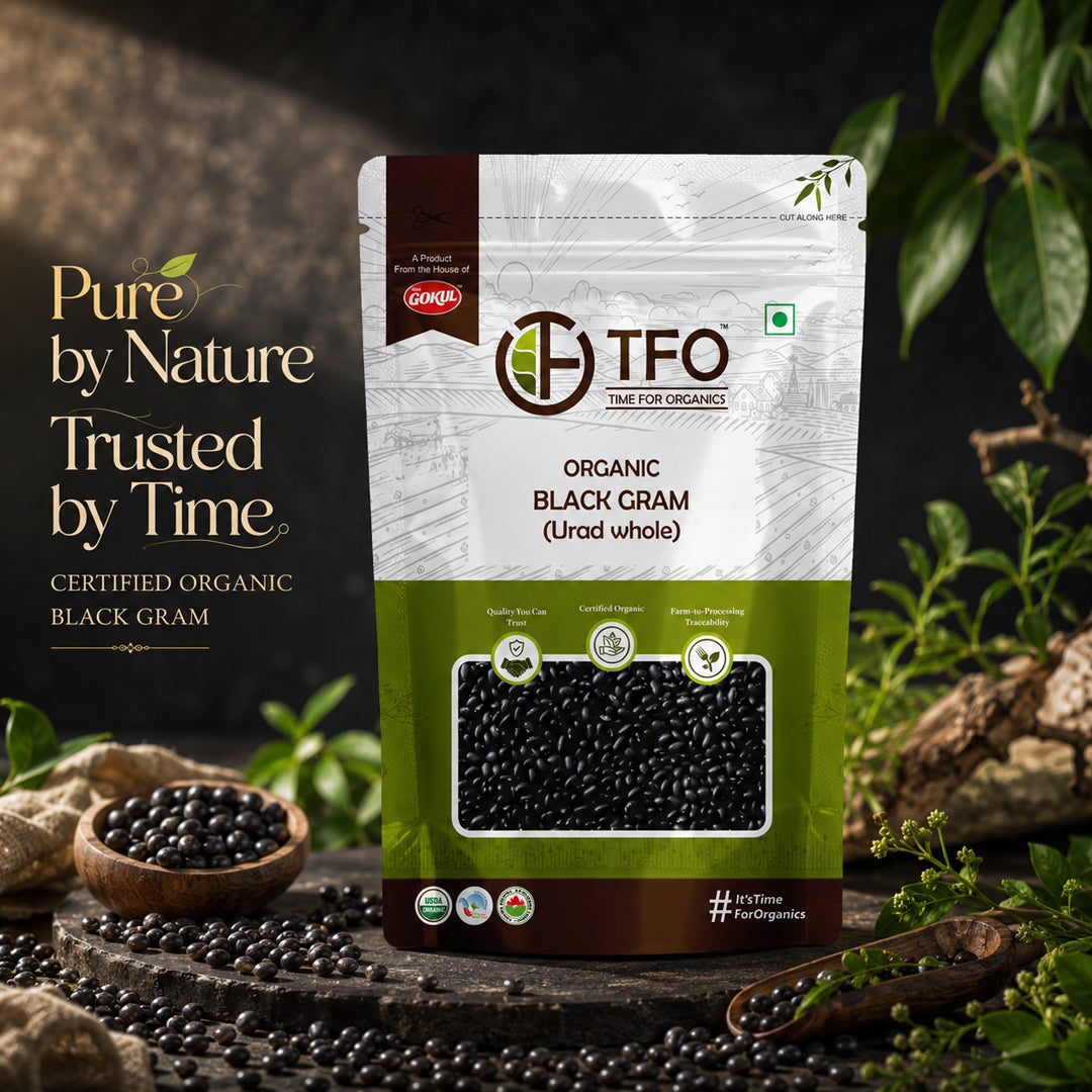 Organic Black Gram (Urad whole)