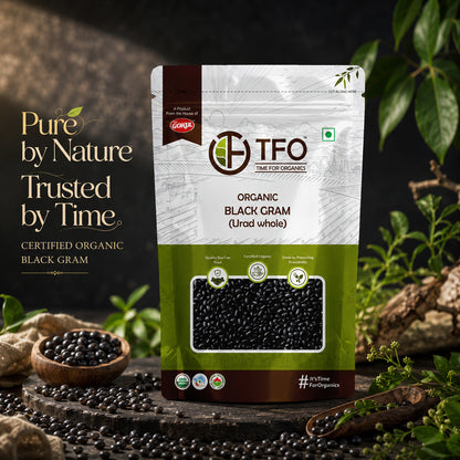 Organic Black Gram (Urad whole)
