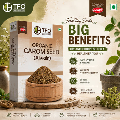 Organic Carom Seed (Ajwain)