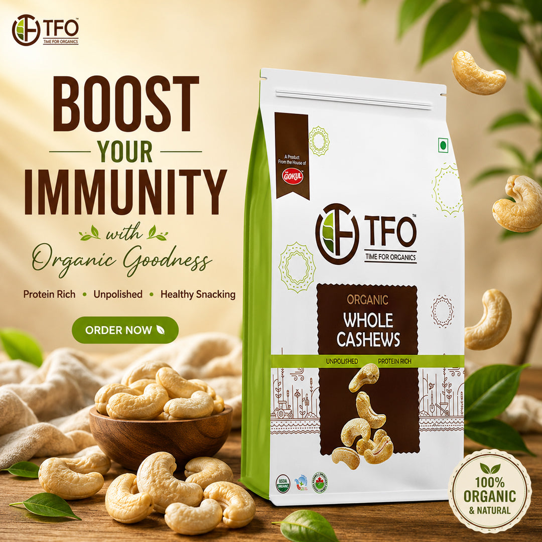 Organic Whole Cashews
