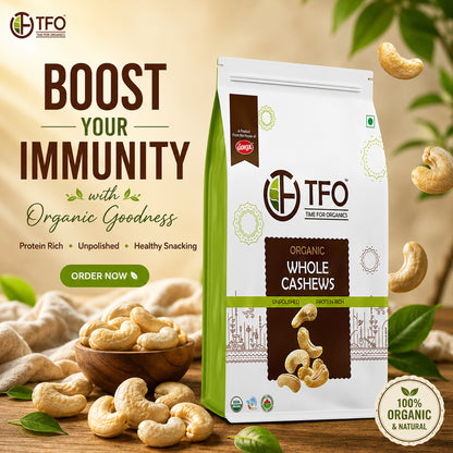 Organic Whole Cashews