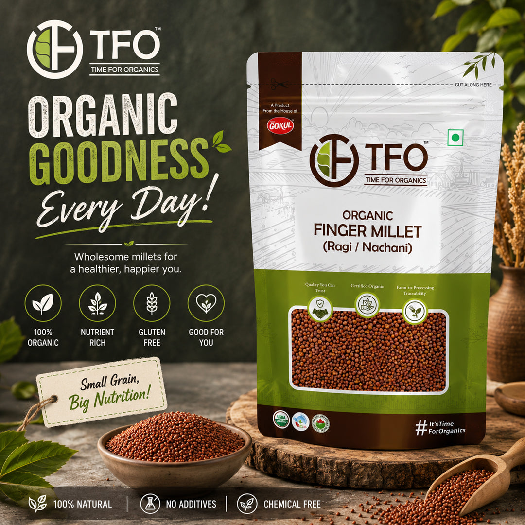 Organic Finger Millet (Ragi / Nachani)