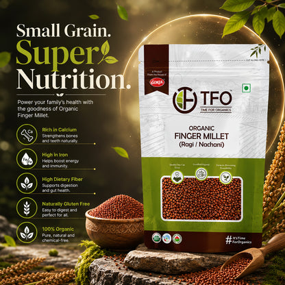 Organic Finger Millet (Ragi / Nachani)