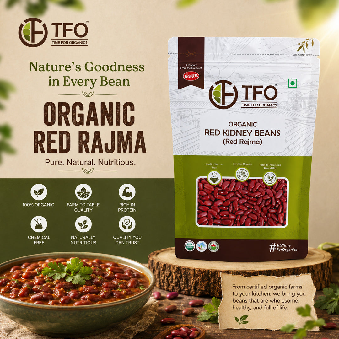 Organic Red Kidney Beans (Red Rajma)