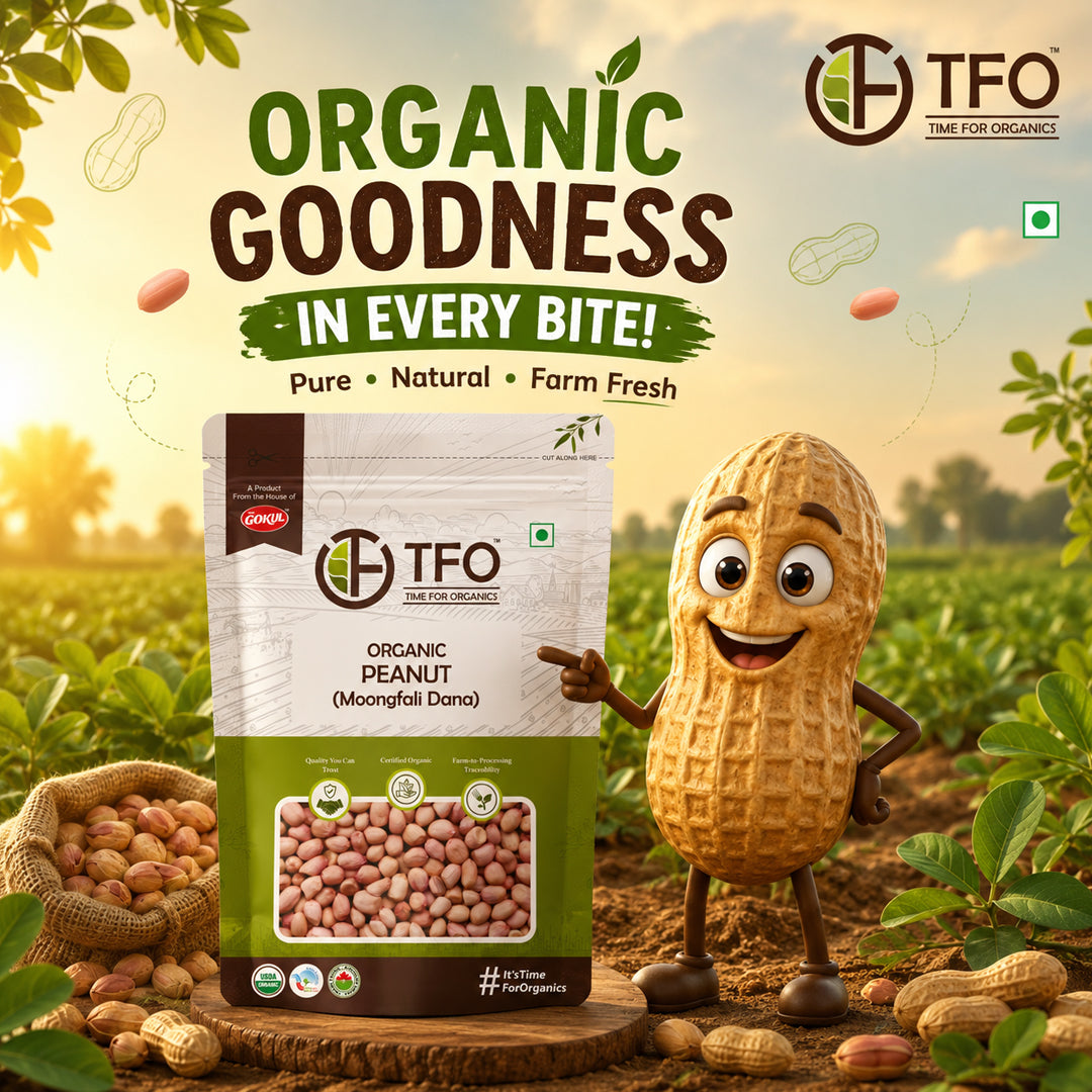 Organic Peanut (Moongfali Dana)